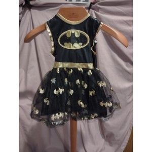 Girls Batgirl Halloween Costume Small 4-6